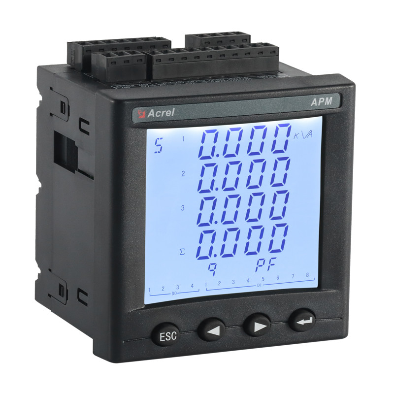  High Accuracy Class 0.5S AC Energy Meter APM810 multi function Manufactures