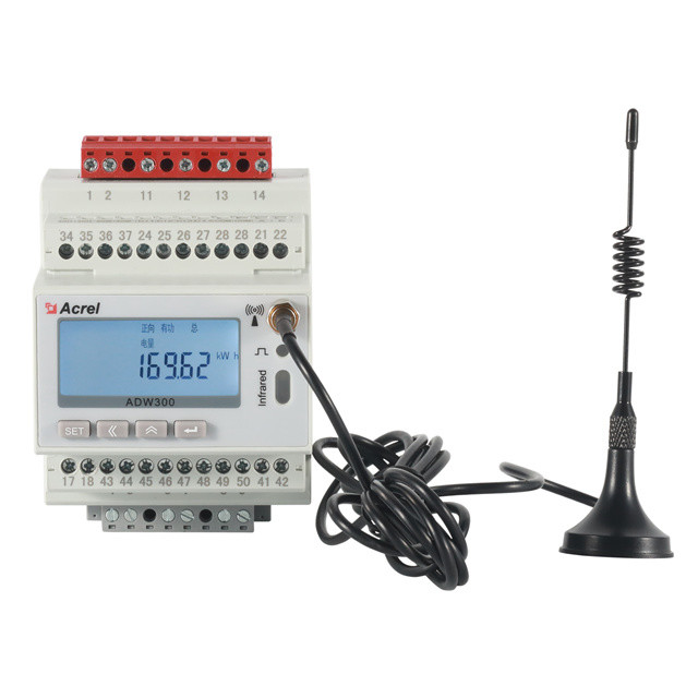  Adw300 Iot Wireless Energy Meter Smart With LCD Display Manufactures