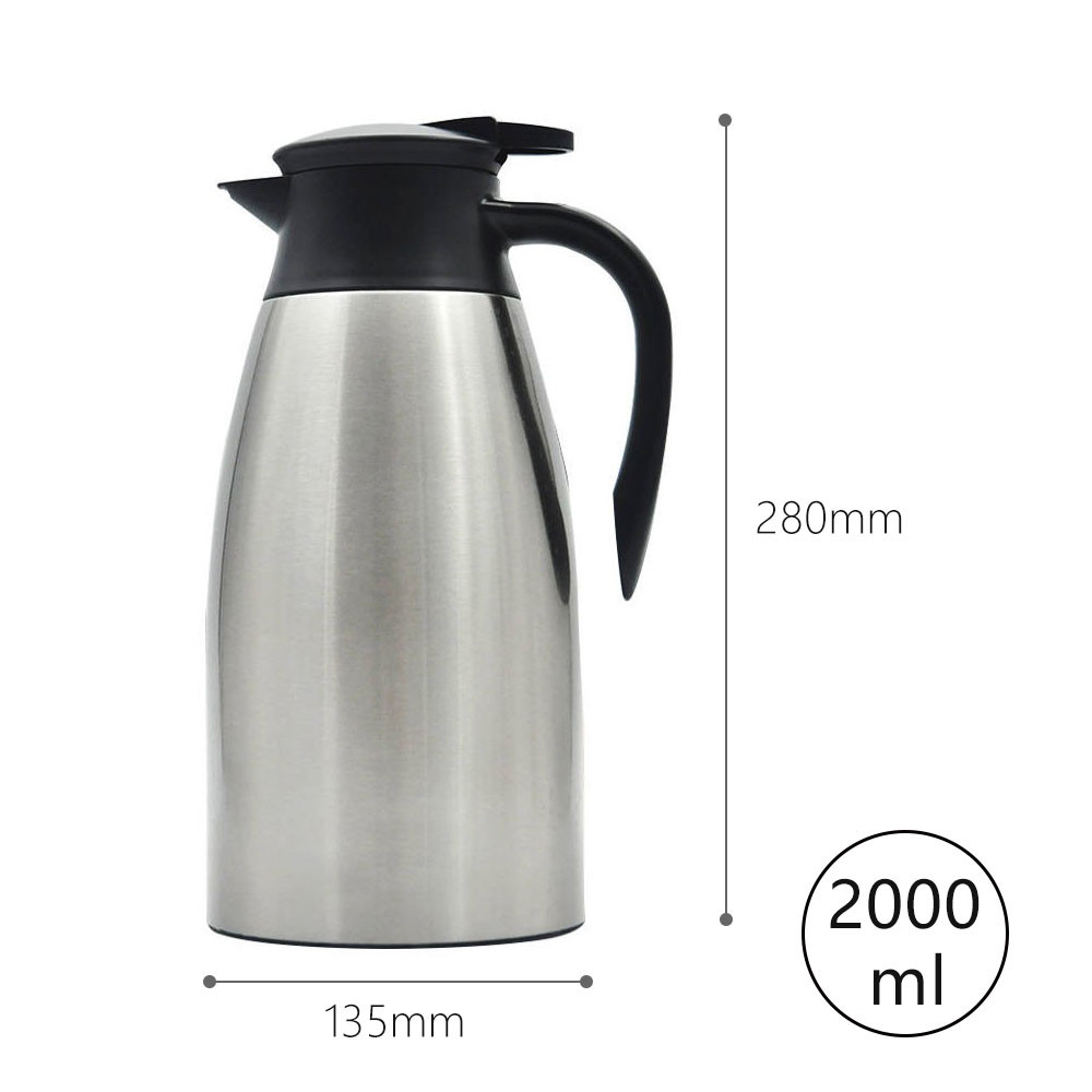  Leak Proof Stainless Steel 68 Ounce Vacuum Insulated Teapot Manufactures