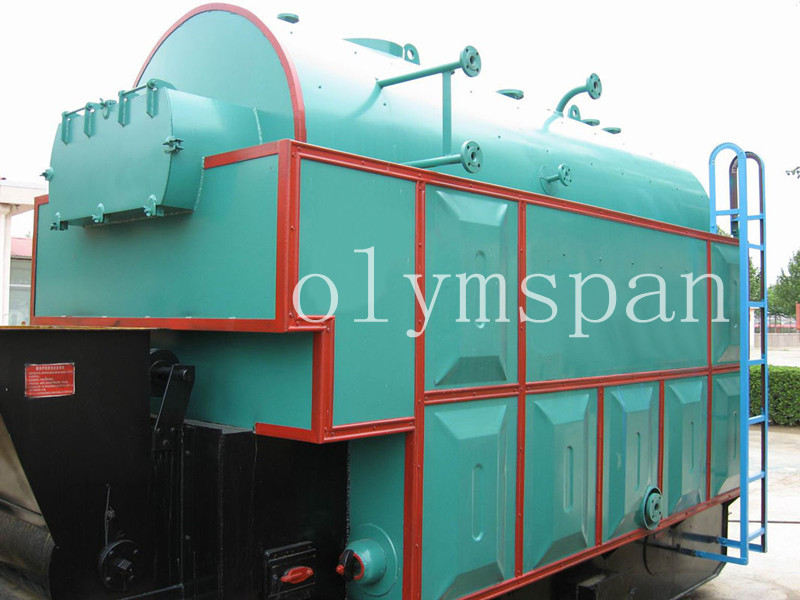  Oil Heating Water Steel Coal Fired Steam Boiler  8 Ton , Energy Efficient Manufactures