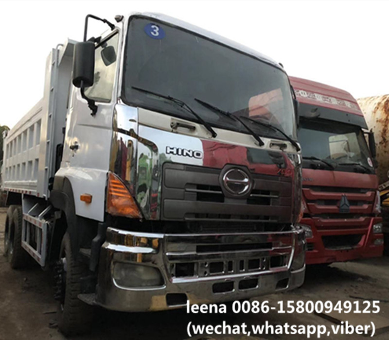 Quality Japan 6X4 Type Used Dump Trucks Hino 700 Series Tipper Truck 25-30 Ton Capacity for sale