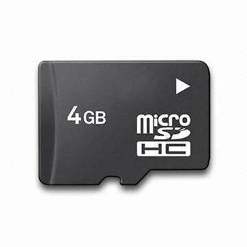  microSD Card with High Writing and Reading Speed, Measures 11 x 15 x 1mm Manufactures