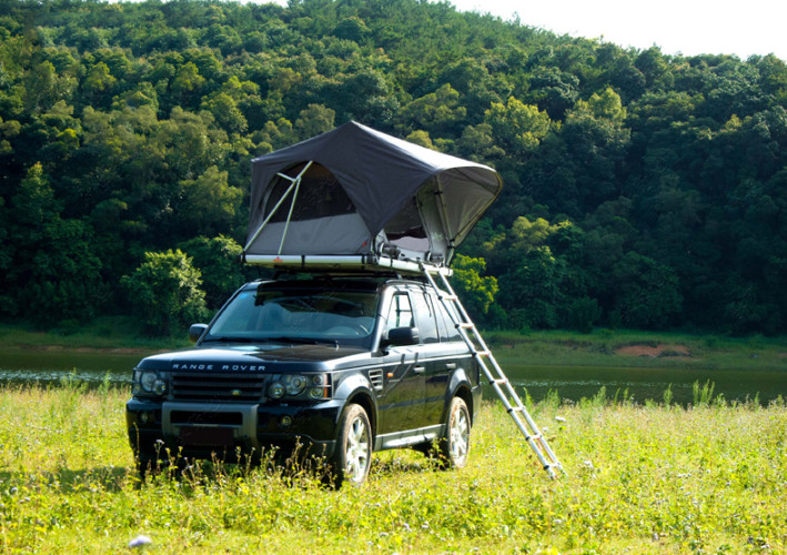  Outdoor Adventure Car Roof Camper Tent , 2 Person Aluminium Roof Top Tent Manufactures