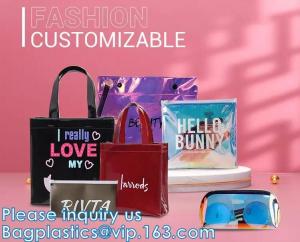 China Fashionable Design Luxury PVC Handbag Purse, Organizer Dust Cover, Bag Protector, Magnetic Snap Closure on sale