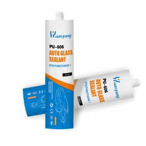  PU Auto Glass Waterproof Polyurethane Sealant Silicone High Adhesion Manufactures