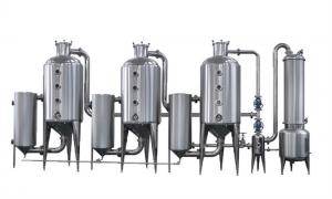 China 83t/H Triple Effect Evaporator Industrial Extraction Equipment For Food Pharmaceutical on sale