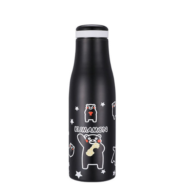 China Cute Vacuum Insulated Stainless Steel Water Bottles 1 Litre With Screw Cap on sale