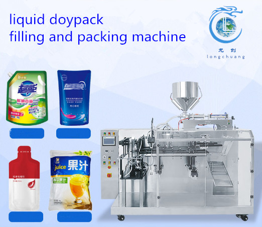 China Fruit Sauce Stand Up Pouch  Packaging Machine Steak Sauce Packaging Machine Salad Sauce Zipper Bag Packaging Machine on sale