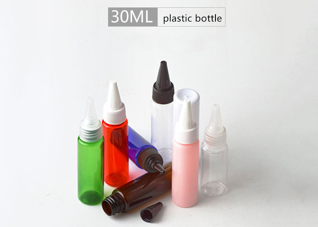 China Colorful Plastic Water Bottles , PET PP 30ml Small Plastic Bottles With Lids on sale