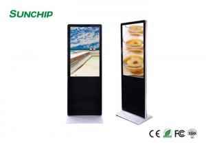  Android Vertical LCD Advertising Display Touch Optional With WIFI 4G LAN CMS System Manufactures