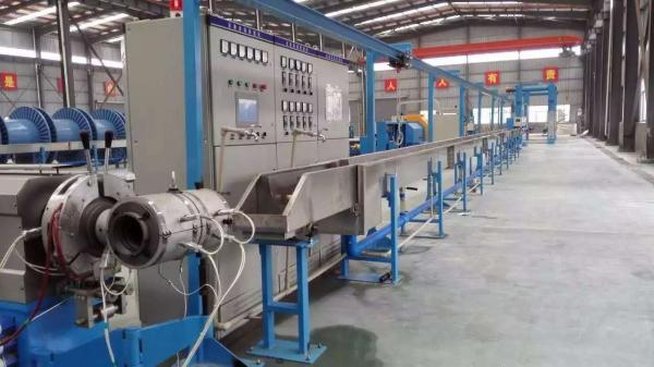 Quality High Speed Power Cable Machine For Low Smoke Halogen Free XLPE Extrusion for sale