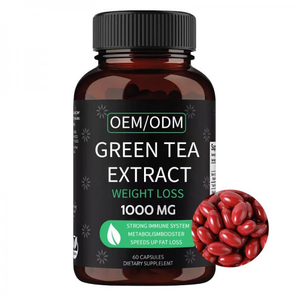 Quality ODM Green Tea Extract Herbal Slim Capsule For Body Slimming for sale