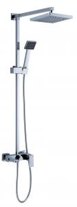  Chrome Contemporary Single Handle Tub And Shower Faucet , ABS Top Shower HN-4E22 Manufactures