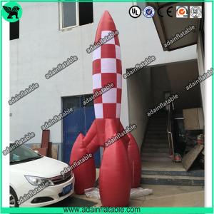  3m Advertising Inflatable Rocket Model,Event Rocket Customized Manufactures