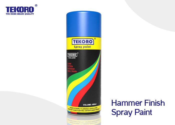  Hammer Finish Spray Paint / Aerosol Spray Paint Various Colors For Patio Items Manufactures