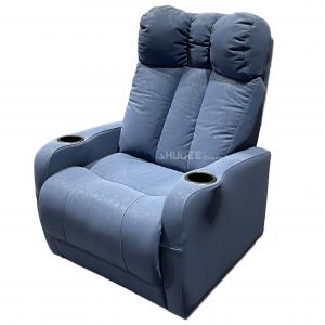  Synthetic Leather Home Theater Seating VIP Sofa With Electric Pedal Manufactures