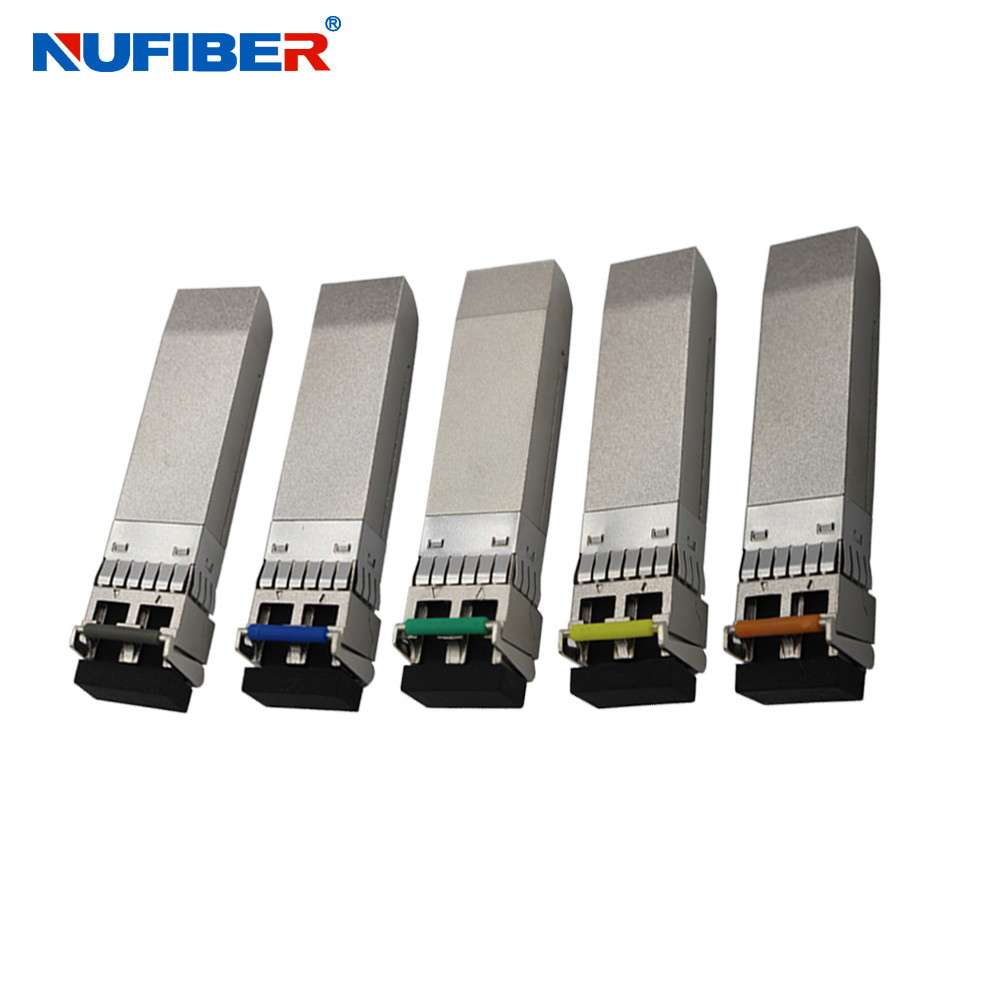 Buy cheap 10Gb/s 40km CWDM 1270～1610nm SFP+ Transceiver Duplex LC DFB Single mode from wholesalers