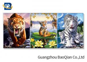  images Change Effect 3D Lenticular Flips Picture With Lion / Tiger Animal Manufactures
