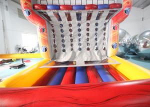  Carnival Inflatable Sports Shots Connect 4 Four Skill Shooters Basketball Game With Air Blower Manufactures