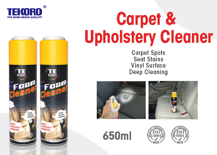  Carpet & Upholstery Foam Cleaner For Lifting Away Dirt And Debris Without Harming Surface Manufactures