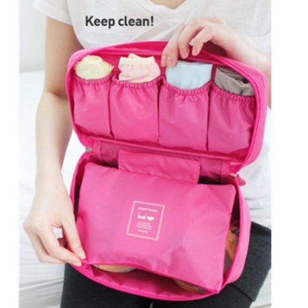 Portable Travel Drawer Dividers Closet Organizers Bra Underwear Storage Bag