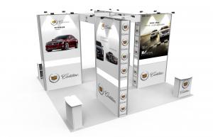  Portable Exhibition Custom Tradeshow Booth Aluminum Frame Material Manufactures