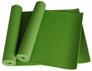 China green color thickness studio non slip yoga mat on sale