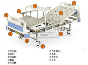  Semi-fowler bed with ABS headboards/Multifunctional Traction Bed /Five-function Electric Bed DA-3 Manufactures