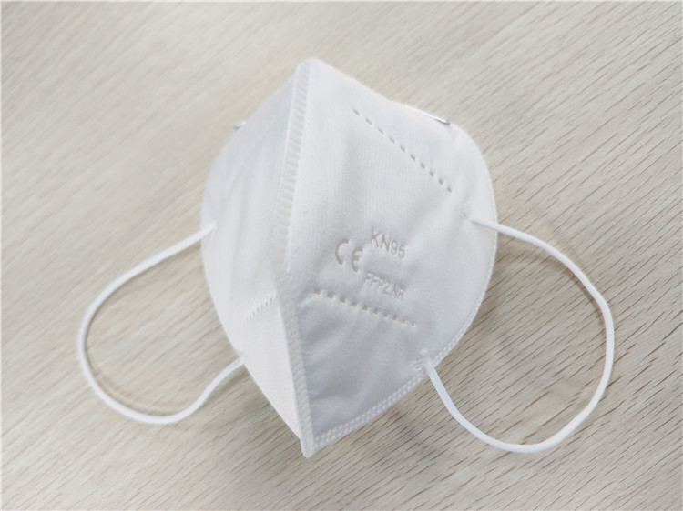  Folding 10*15cm KN95 Face Mask Non Woven Materials For Breathing Protection Manufactures
