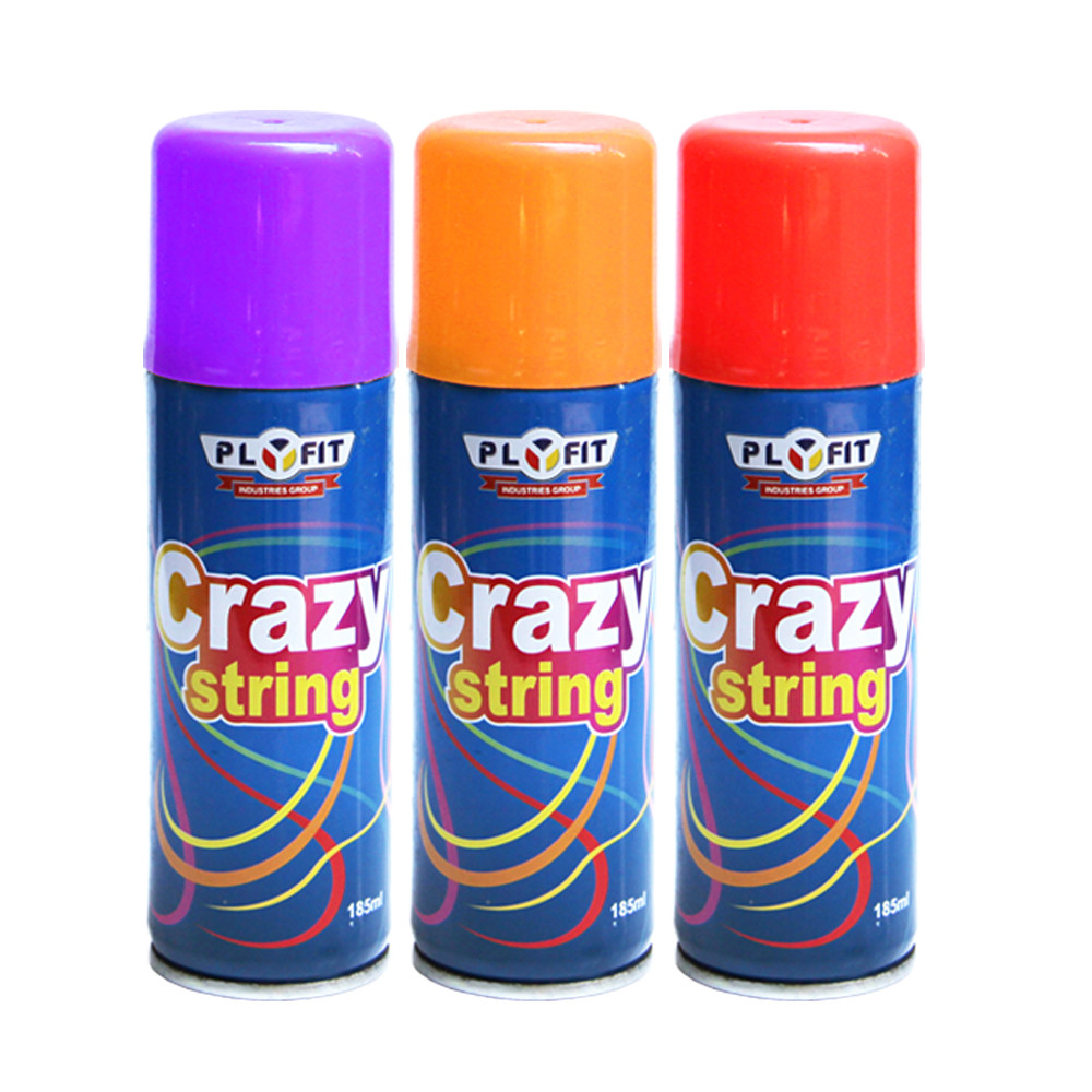  PLYFIT Silly String Spray Party Birthday Wedding Celebration Mixed Color Manufactures