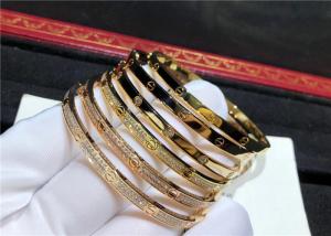  Unisex Cartier Love Bracelet Customization Available diamond jewelry factory Manufactures