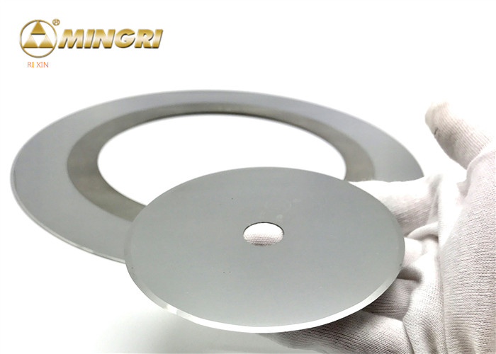 China Custom Size Carbide Disc Cutter For Cutting Cardboard / Paper / Tobacco on sale