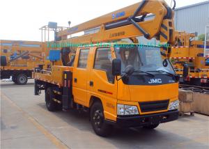 China XCMG 14/17/20m Elevating Platform Truck / Man Lift Boom Truck 3 People Seating : on sale