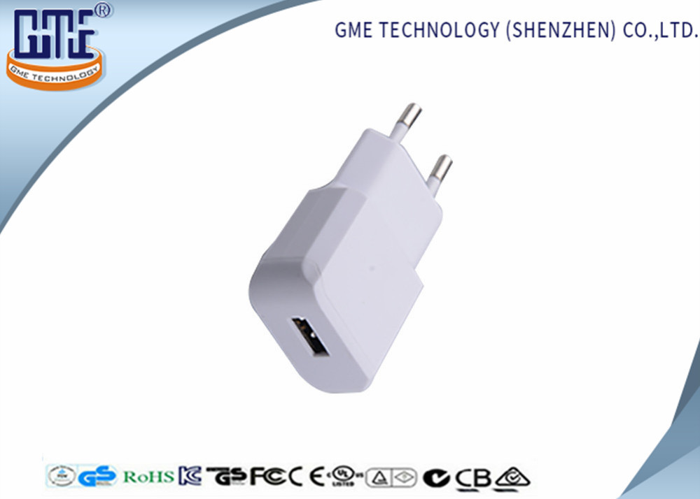  Small Size Universal 5v 2A USB Wall Charger Mobile Phones 100-240V 50/60hz Manufactures