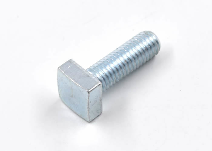 Mild Steel Square Head Bolts M8 Grade 4.8 For Open Construction Sites