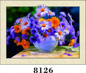  Beasutiful flowers 3D lenticular Picture 5D Images for Home Decoration Manufactures