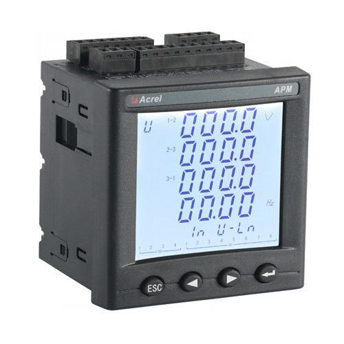  Class 0.2S 45-65Hz Digital Multifunction Power Meter / Energy Metering Devices Manufactures
