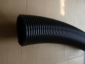 China 125mm High Pressure PVC Flexible Air Duct Hose With Black Or Grey Color on sale