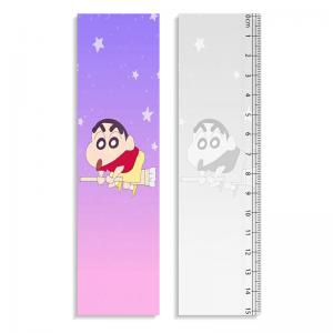  Straight Rulers 3D Lenticular Printing Service With Crayon Shin - Chan Design Manufactures