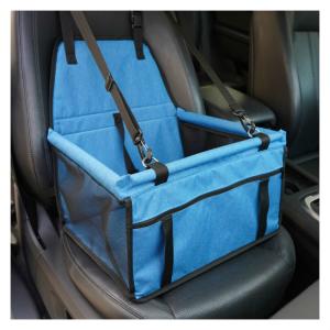  Blue 45cm Pet Car Booster Seat SGS Dog Car Seat Basket Manufactures