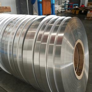  Single Side Coated Aluminum Strip Roll 0.2mm Thickness For PPR Pipes Durable Manufactures