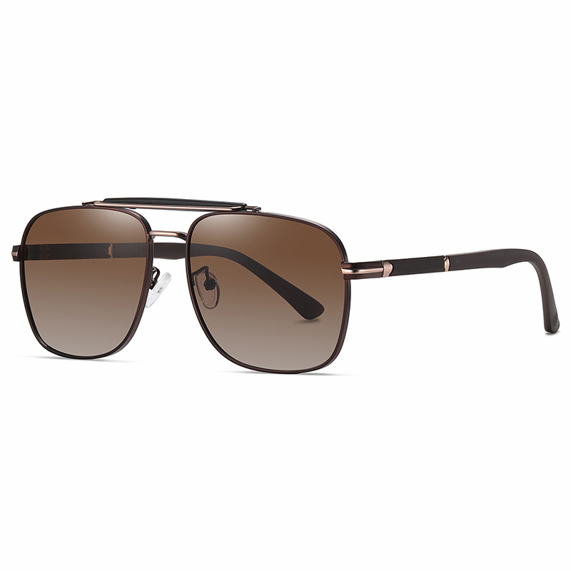  Custom Square Frame Metal Sunglasses Filters UV Polarized Lens 62mm Lens Manufactures