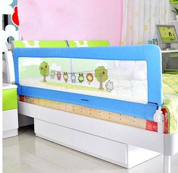 Quality Portable Toddler Bed Guard Rails For Convertible Cribs , Folding Bed Rails For Kids for sale