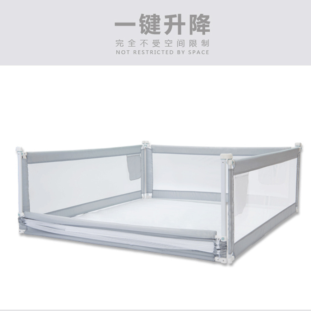 China Steel Frame Baby Safety Playpen With Removable Mesh Wall on sale