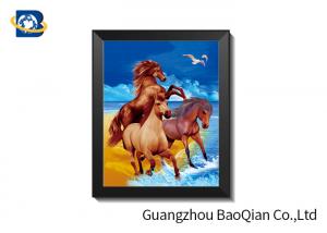  Home Decoration 3d Animal Pictures 30 X 40cm / Lenticular Image Printing Manufactures