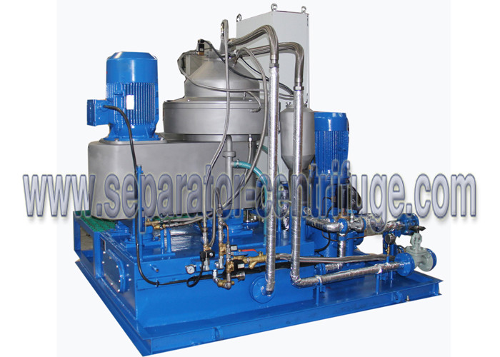 China Disc Solid - Liquid-liquid Centrifugal Separator self cleaning Industry Marine Oil Separator on sale