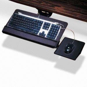 China Ergonomic Keyboard Tray with Mouse Pad and Tilting Adjustment, Drawer Design to Save Space on sale