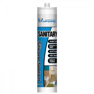  Bonding Waterproof Silicone Adhesive Sealant 280ml 300ml Clear Sanitary Silicone Manufactures
