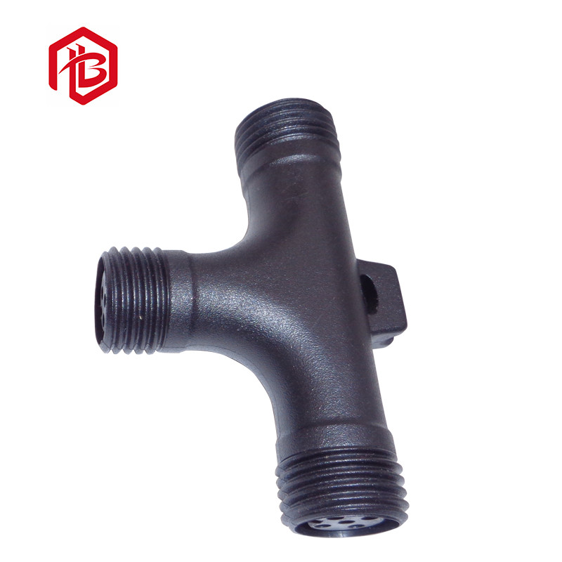  IP67 Waterproof 3 Way PA66 Watertight Cord Connector PVC Material Manufactures