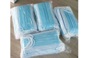  17.5*9.5cm Disposable Dust Mask , Sterile Face Masks For Virus Protection Manufactures
